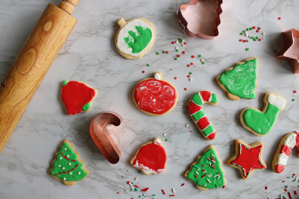 7 Ingredient Christmas Sugar&nbsp;Cookies